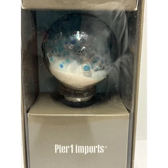 Pier 1 Imports Bottle Stopper Wine Barware Nautical Beach sand shells - Picture 6 of 12